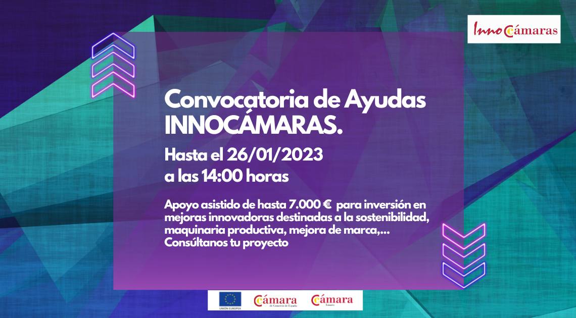 Convocatoria InnoCámaras 2023